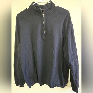 Men's Victorinox Swiss Made In Italy Quarter Zip Pullover Sweater, Size XL